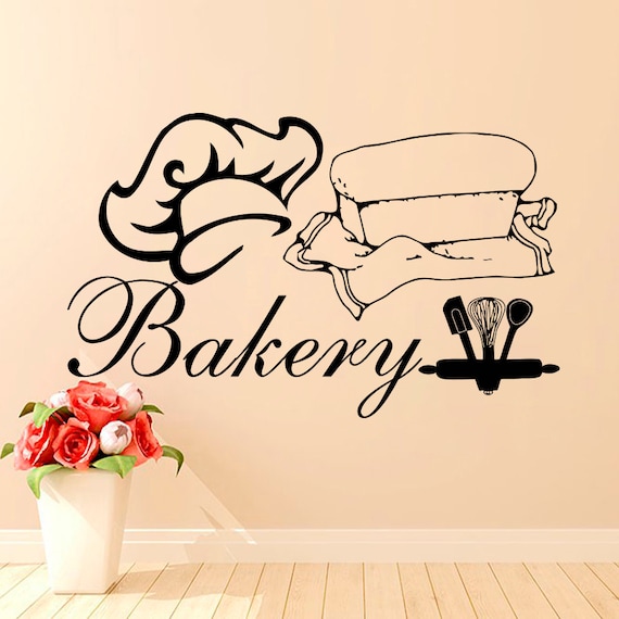 Wall Decals Bakery Decal Vinyl Sticker Home Decor by CozyDecal