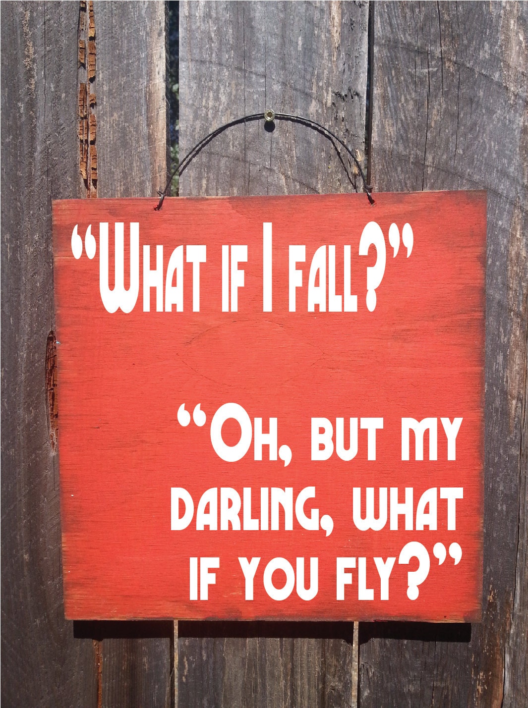 what if i fall sign what if i fall oh my darling what if you