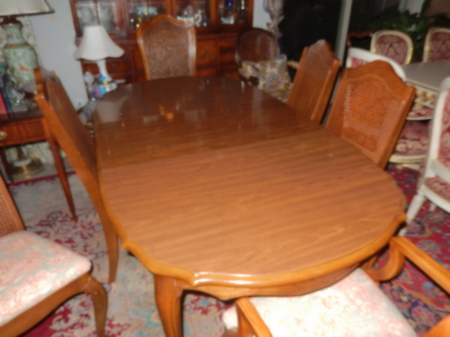 THOMASVILLE DINING ROOM Table and Six Chairs Haute Juice