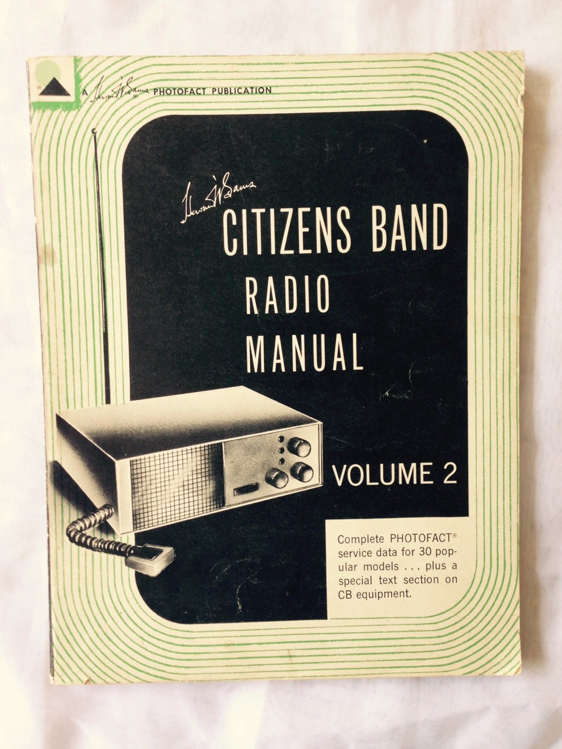 Citizens Band Radio Manual Volume 2 1962 vintage book