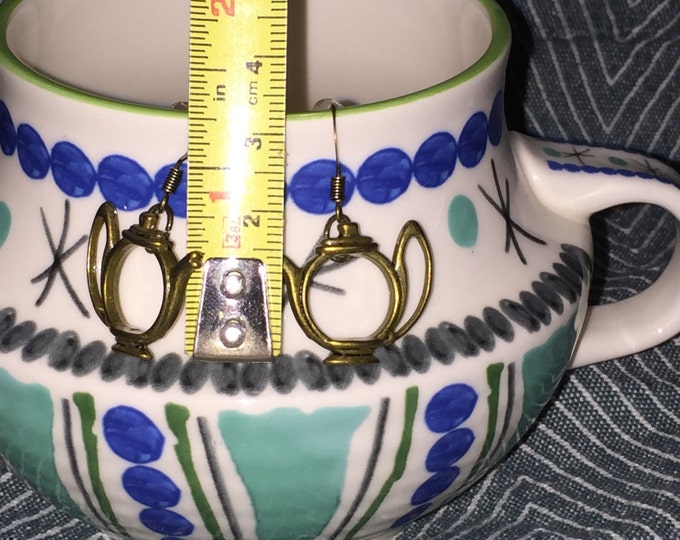 Tea Pot Earrings