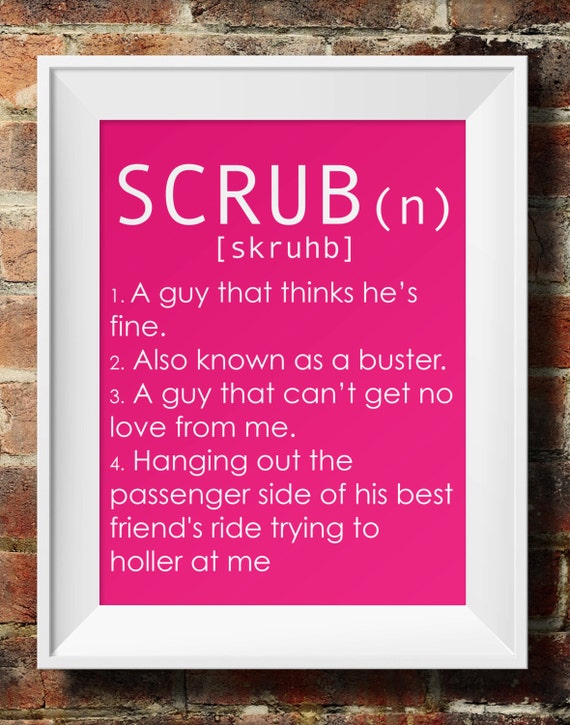 Scrub Definition