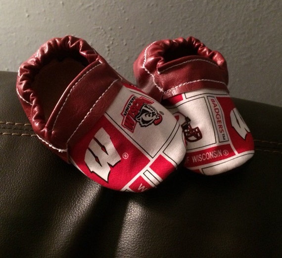 Wisconsin Badger Football Handmade Baby by LiamandIsabella on Etsy