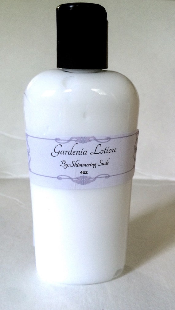 Gardenia Lotion Evening Primrose Lotion Mineral by ShimmeringSuds