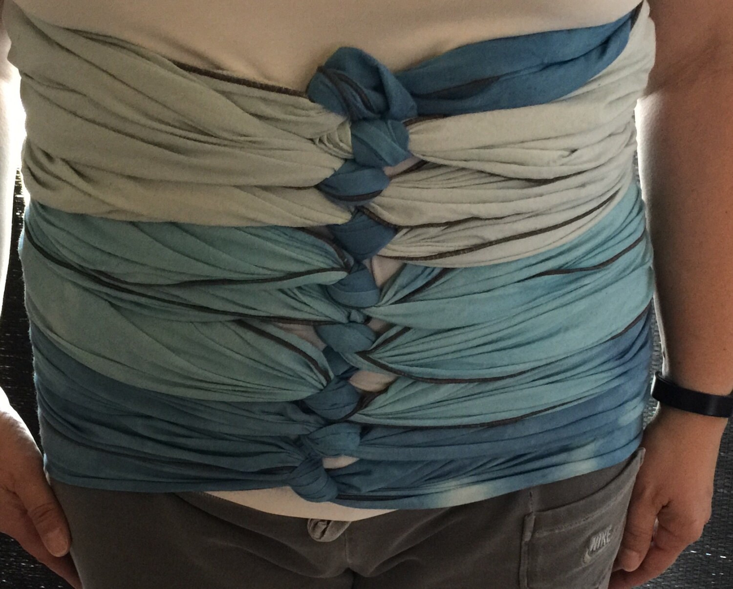 Bengkung Belly Binding Belly Wrap Ombré Hand made and