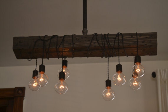 Kronleuchter home design wood light hanging von unionhilltradeco