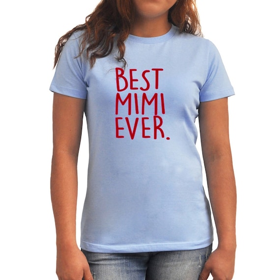 Best Mimi Ever Women T-Shirt by Eddany on Etsy