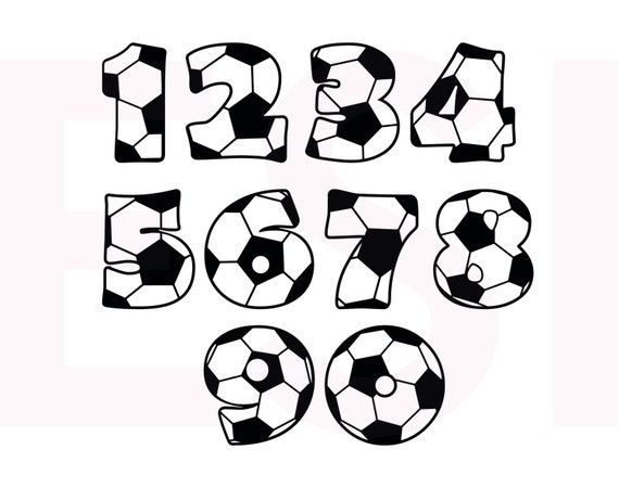 Download Soccer SVG DXF EPS cutting files for use in Silhouette