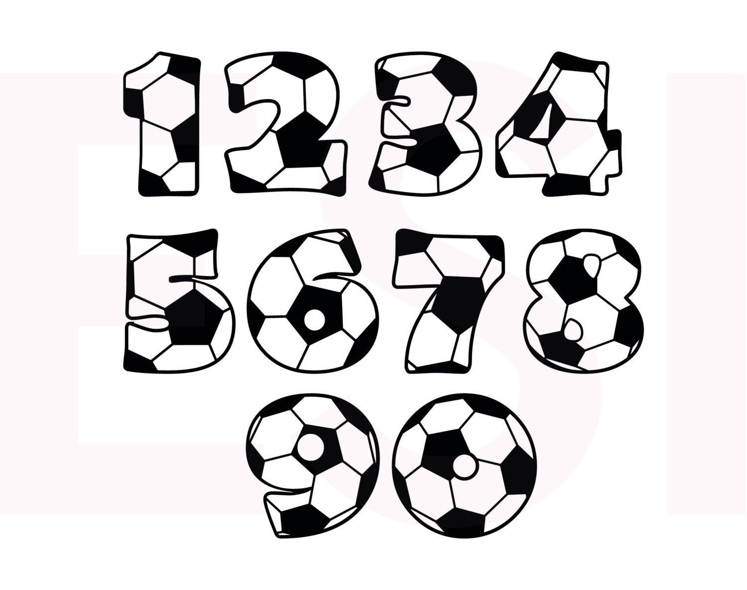 Download Soccer SVG, DXF, EPS, cutting files for use in Silhouette ...