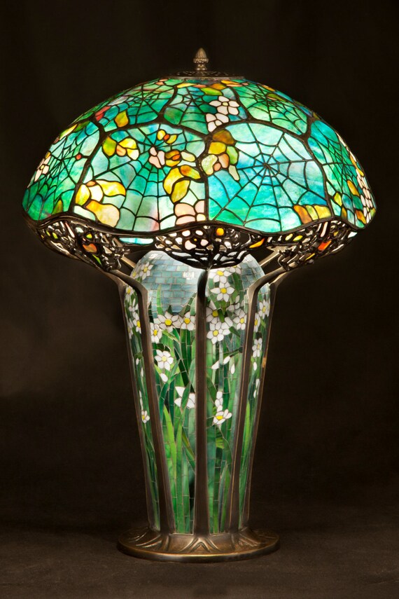 Tiffany Big Cobweb lamp