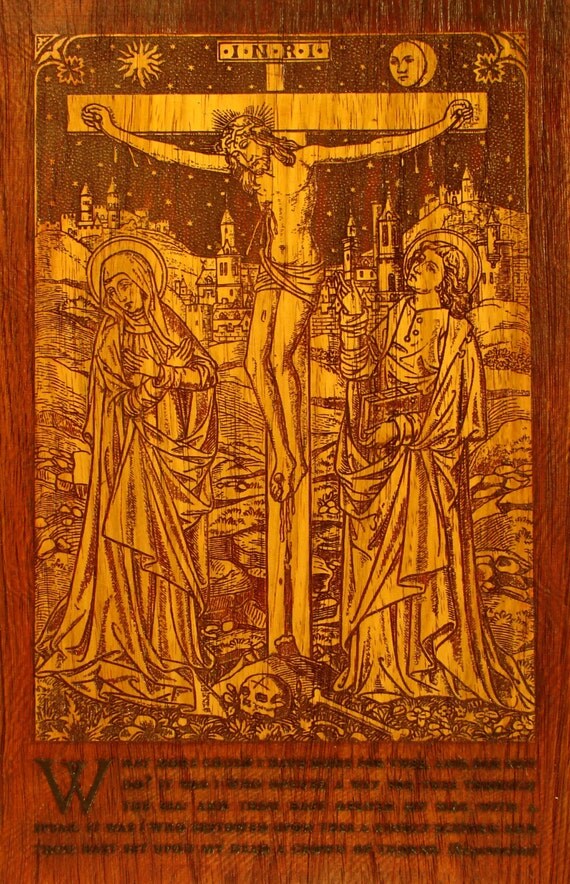 Crucifixion of Jesus Mary and John at the Cross