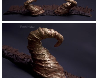 Ram Horn Headdress: A divine headpiece for Pan, faun, Greek god, satyr, fantasy costumes and cosplay