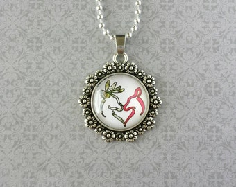 Buck & Doe Necklace (Silver)