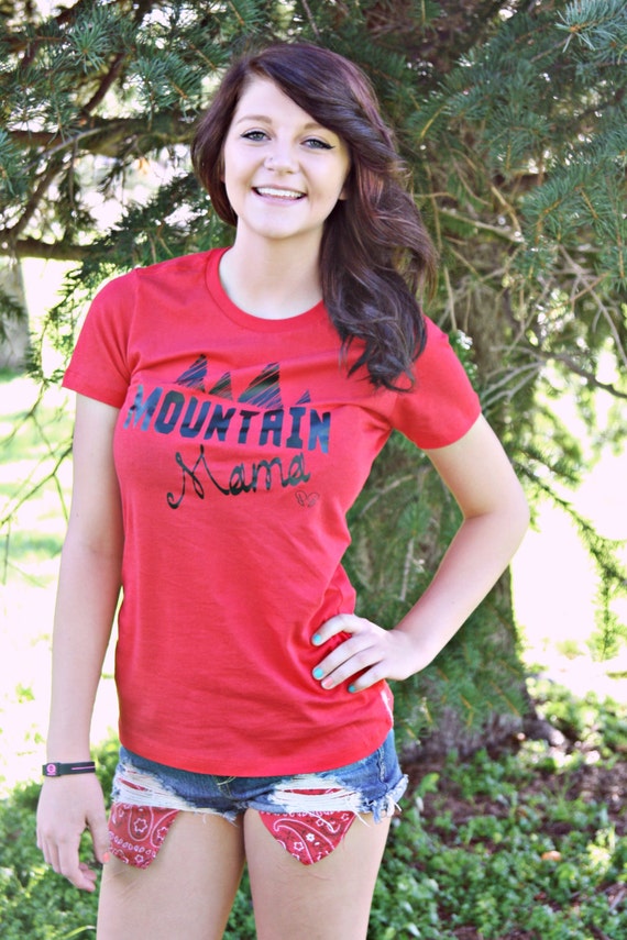 Items similar to Mountain Mama Women's Fit Shirt on Etsy