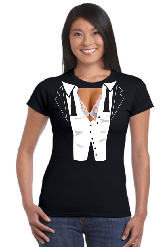 tuxedo open shirt