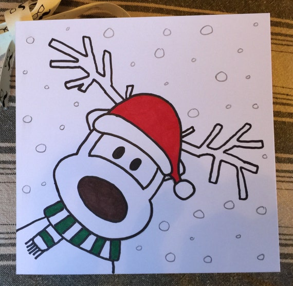 Christmas Cards hand drawn 15 cards
