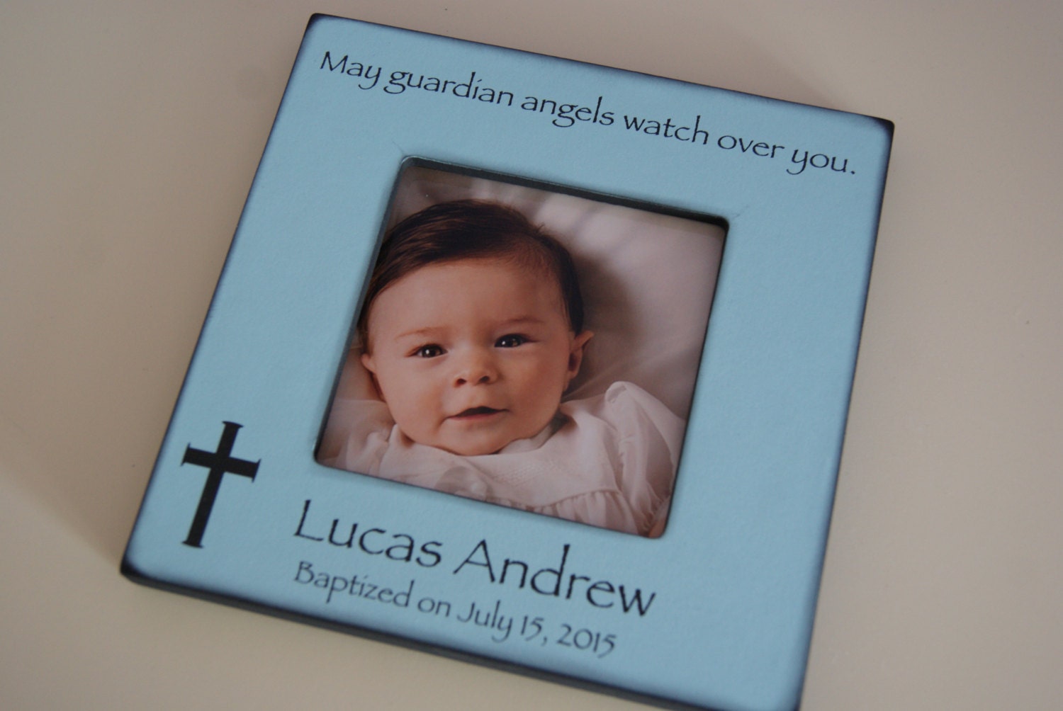 for baptism godchild gifts ideas Godson for Baby For Baptism  Boy Gift Personalized  Frame