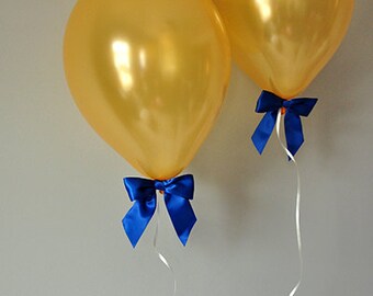 Royal Prince Baby Shower Decorations. Handcrafted in 2-3 Business Days. Balloons with Bows 8CT + Curling Ribbon.