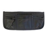 Tablier de serveur, serveuse en cuir recyclé.