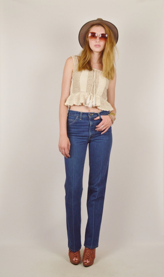 high waisted straight leg jeans levis