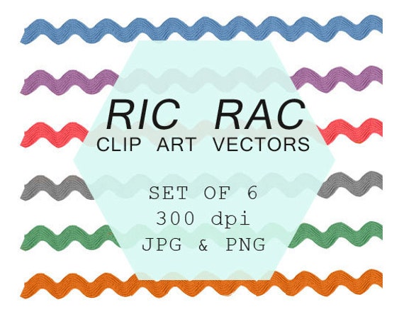 items-similar-to-ric-rac-clip-art-digital-download-scrapbooking