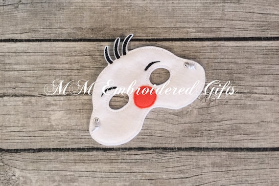 olaf inspired mask