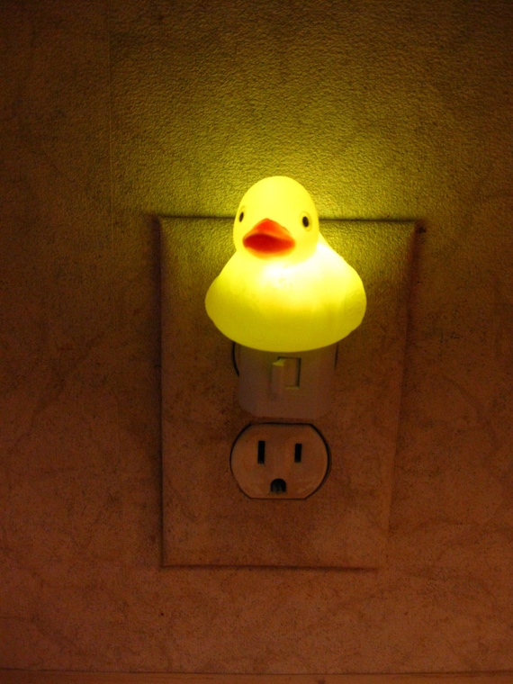 Rubber Duck Night Light by MRLEnterprises on Etsy