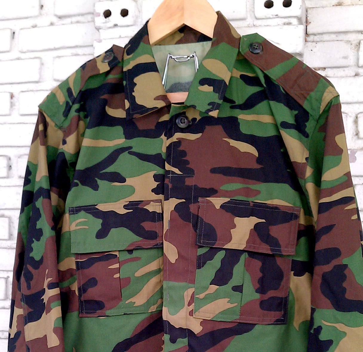 Vintage Military Camouflage Jacket / Vintage Military Jacket / Vintage ...