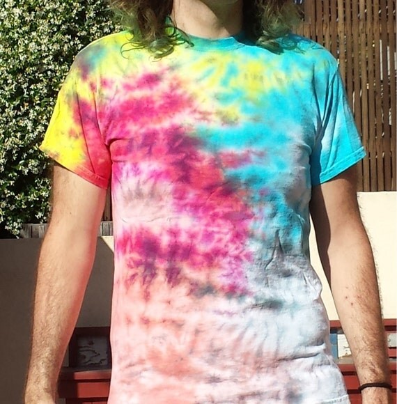 how to make a faded tie dye shirt