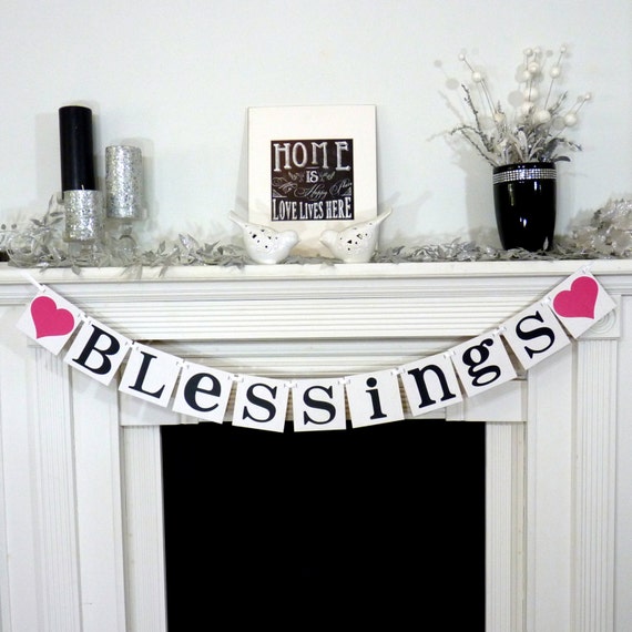 Blessings Banner / Blessings Garland / Blessed Banner / Family