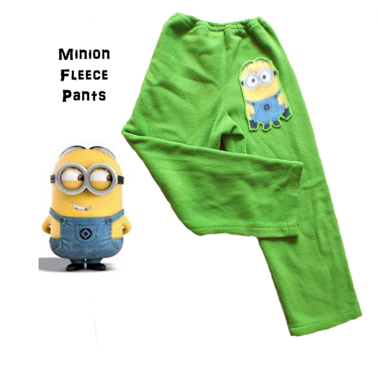 Minion Fleece Pajama Pants Child or Adult