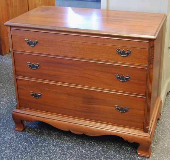 FREE SHIP Unique Cavalier Vintage Dresser / Gentleman's