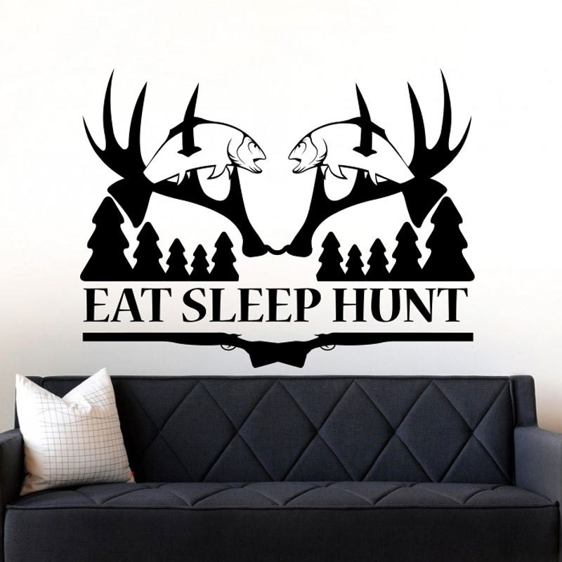 Hunting Decals Deer Hunting Wall Decal Art Decor T Sticker 6266