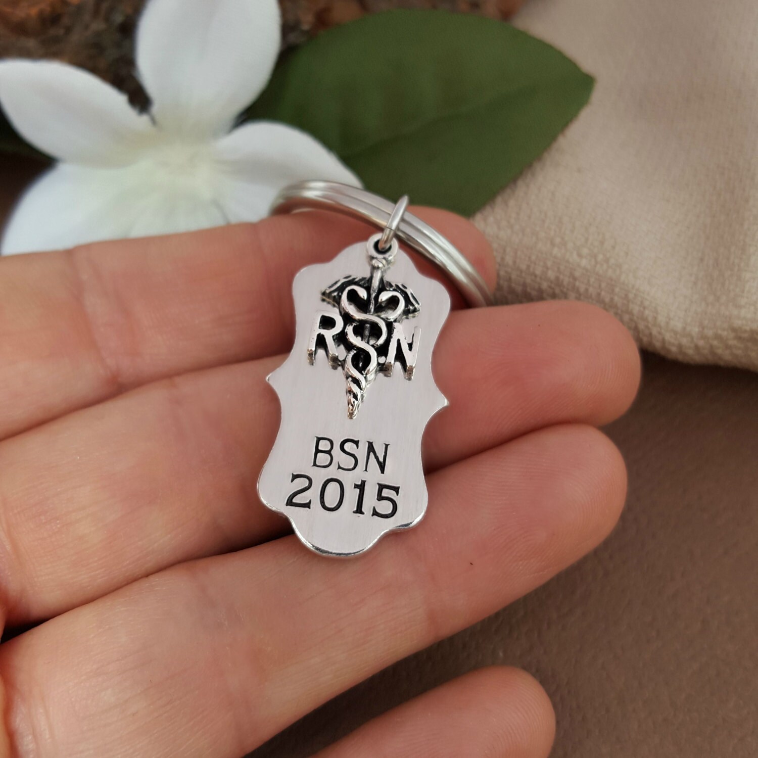 BSN Nurse KeyChain Graduation Gift For BSN Nurse BSN Gift