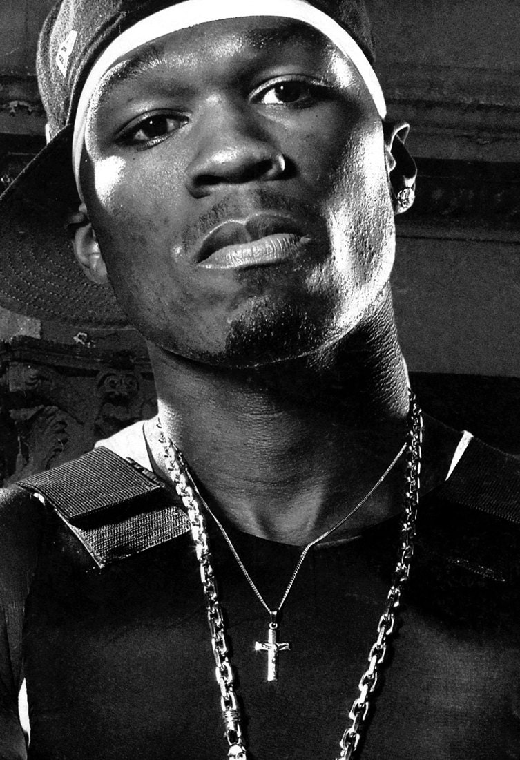 50 Cent Poster Bullet Proof Vest Rapper Musician