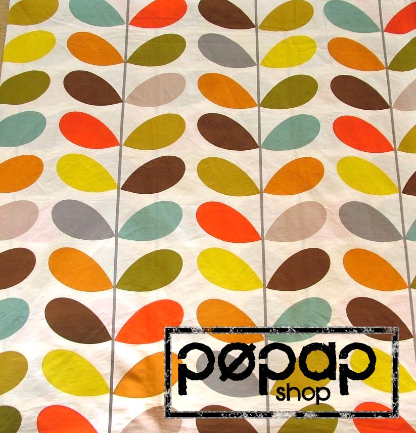 Orla Kiely 100 Cotton Fabric Multi Stem by AlchemyAndFabric