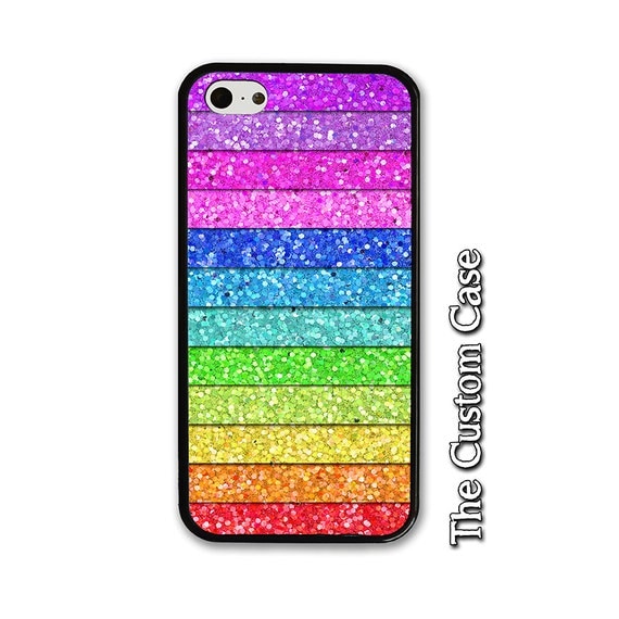 Rainbow Glitter Phone Case Rainbow Phone Case Glitter Iphone