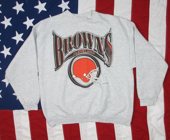 Vintage Cleveland Browns Crewneck Sweatshirt By MonValleyVintage