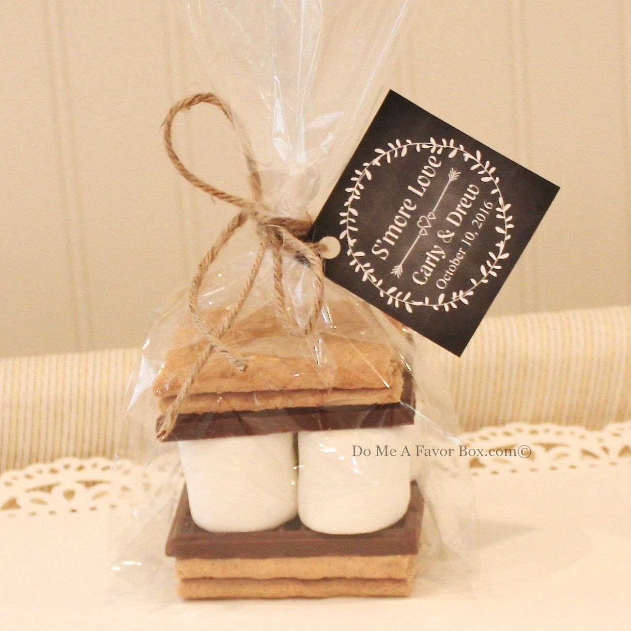 S'mores Favor Kits 24 SMORE LOVE S'mores Wedding