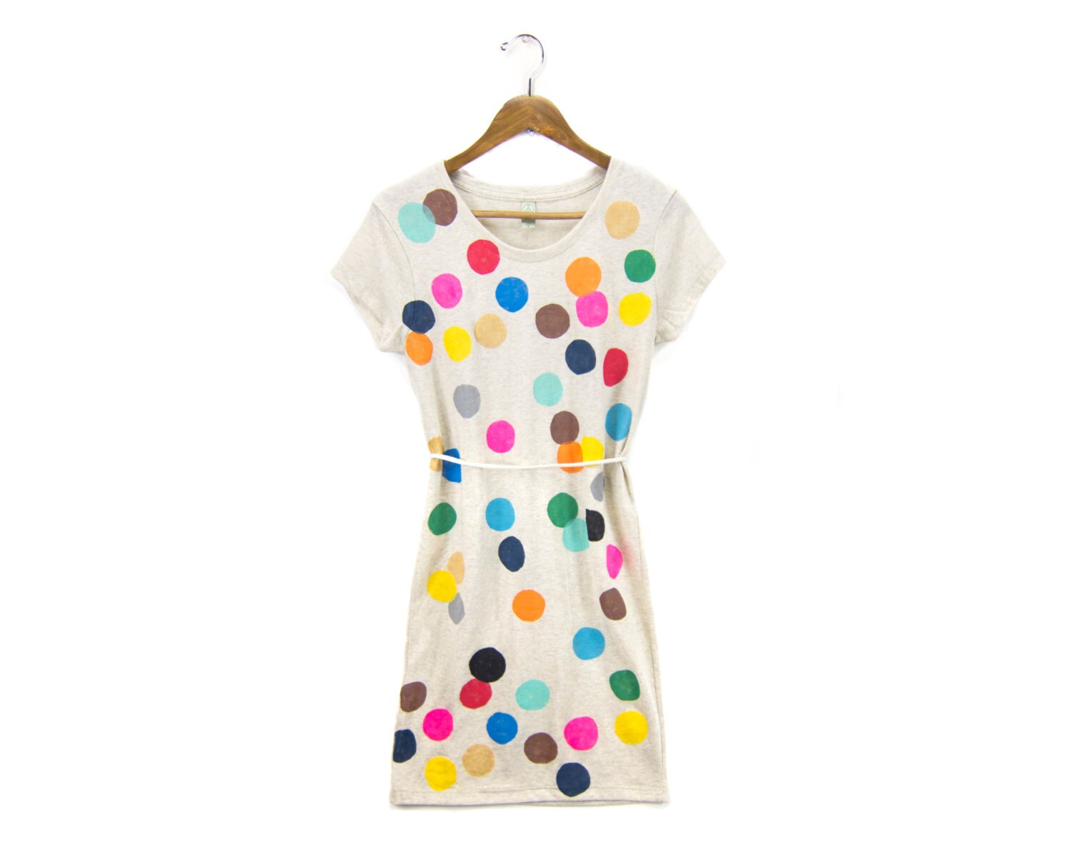 LIMITED STOCK Colorful Confetti Dress Scoop Neck Short