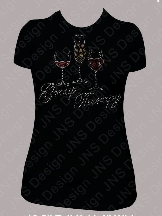 group therapy wine shirt