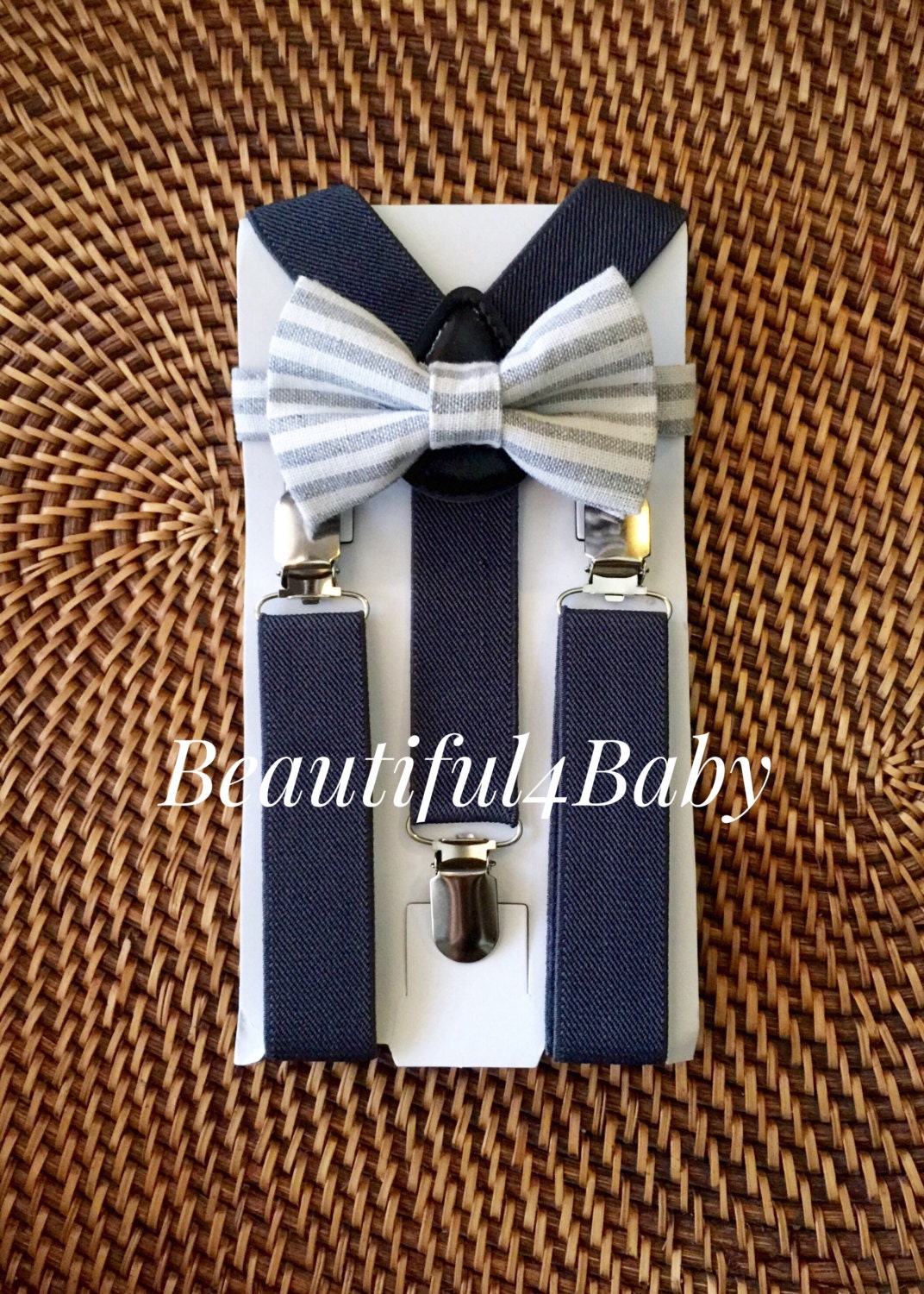 Grey Baby Bow Tie Grey Toddler Bow Tie Baby Bow Tie Toddler
