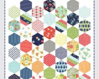 Juggle Quilt Pattern by Camille Roskelley of Thimble Blossoms