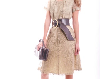 FREE US SHIPPNG I look This Good Everyday Vintage Lace Dress