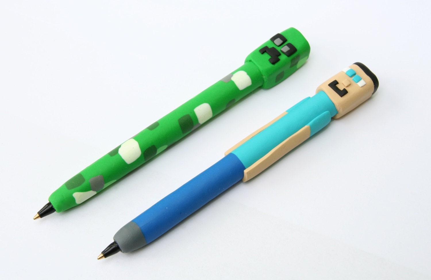 Minecraft novelty pen Steve Creeper education teacher gift