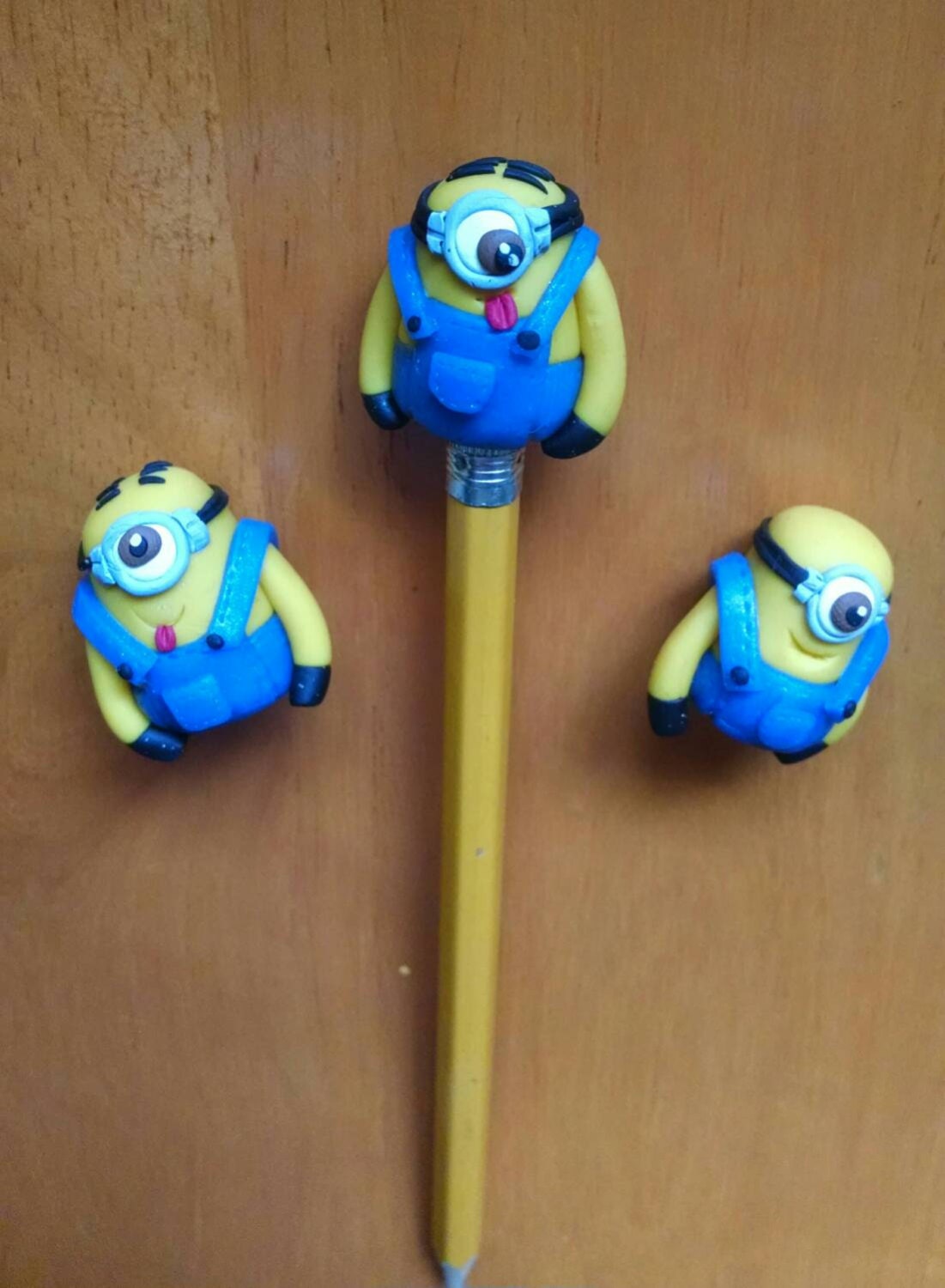 polymer clay pencil toppers