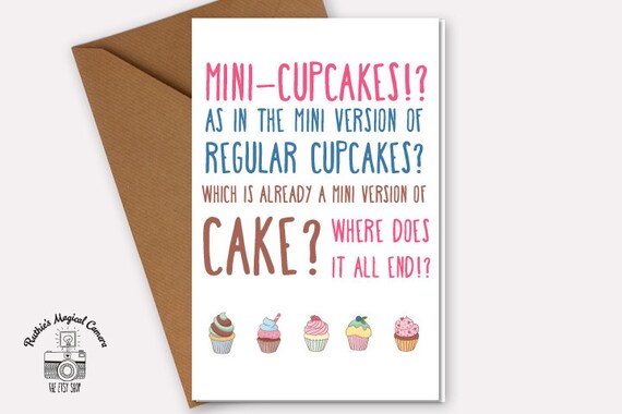 Cupcake Birthday Card Funny Kevin From The by Cupcake Birthday Card Funny Kevin From The by