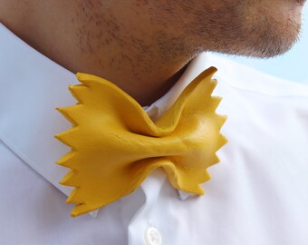 Farfalle Pasta Bow Tie Design Accessories Jewelry Rommydebommy Men Bowtie Pasta Menswear Gentlemen Italian Food Bow Tie Spaghetti Boy Men