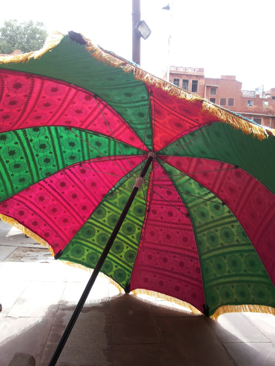 garden umbrella big size beach umbrella with colourful
