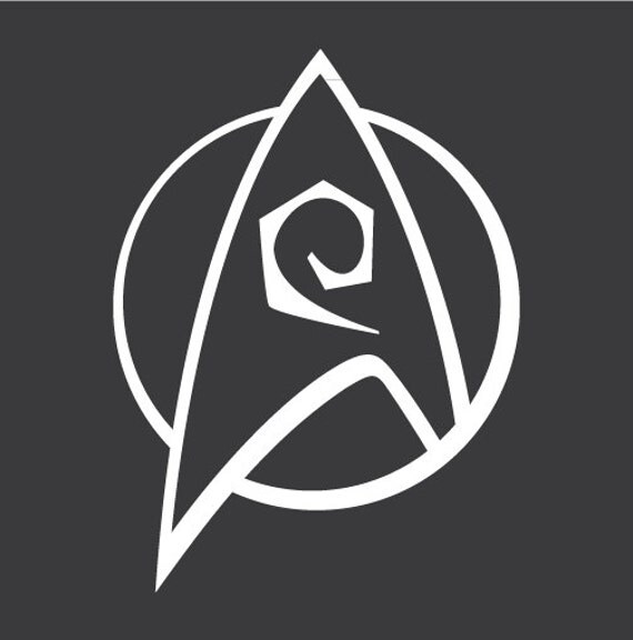 Star Trek Security Insignia Vinyl Decal